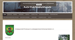 Desktop Screenshot of kjs-flensburg.de