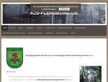 Tablet Screenshot of kjs-flensburg.de